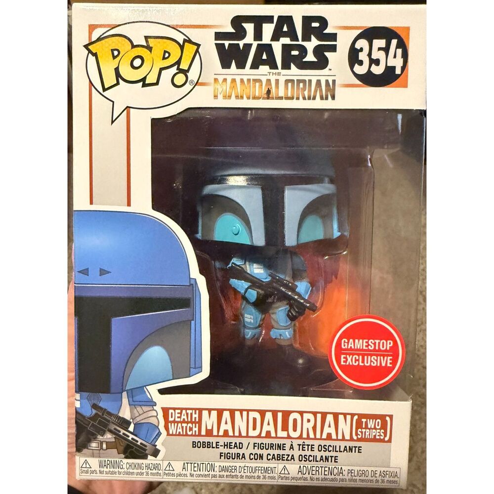 #276 - Funko Pop! Star Wars Death Watch Mandalorian Two Stripes #354